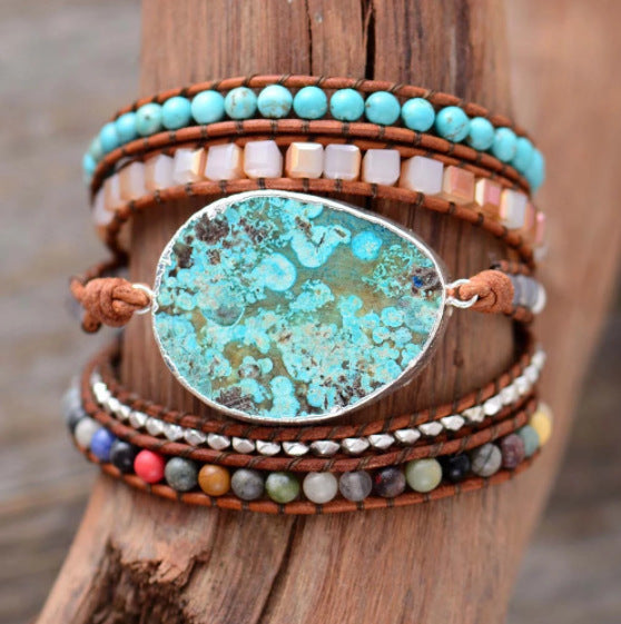 Multi-layer Winding Of Marine Gilded Edging Stones