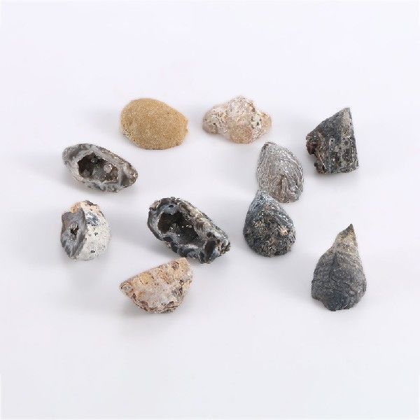 1Pc Irregular Crystal Pendant Raw Stones Slice Natural