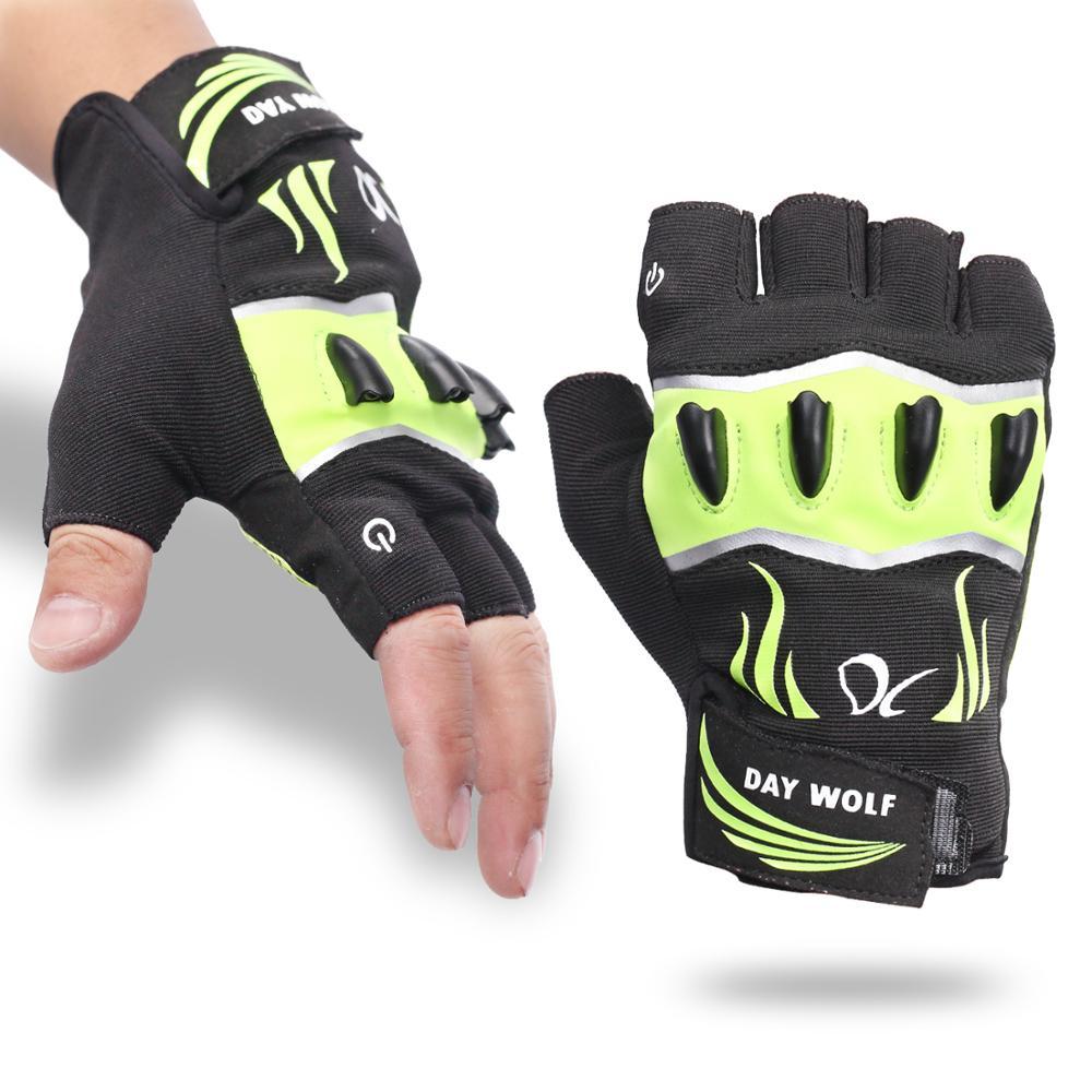 Fingerless Outdoor Sports Bike Lighting Gloves - Image 2