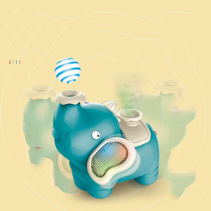 Elephant Blowing Ball Walking Toys Levitation Ball Elephant Sprayer Humidifier Lighting Musical Elephant Blowing Ball Toys - Image 7